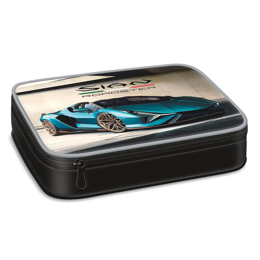 Ars Una: Lamborghini mehrstöckiges Federmäppchen 15,5x22,5x4,5cm
