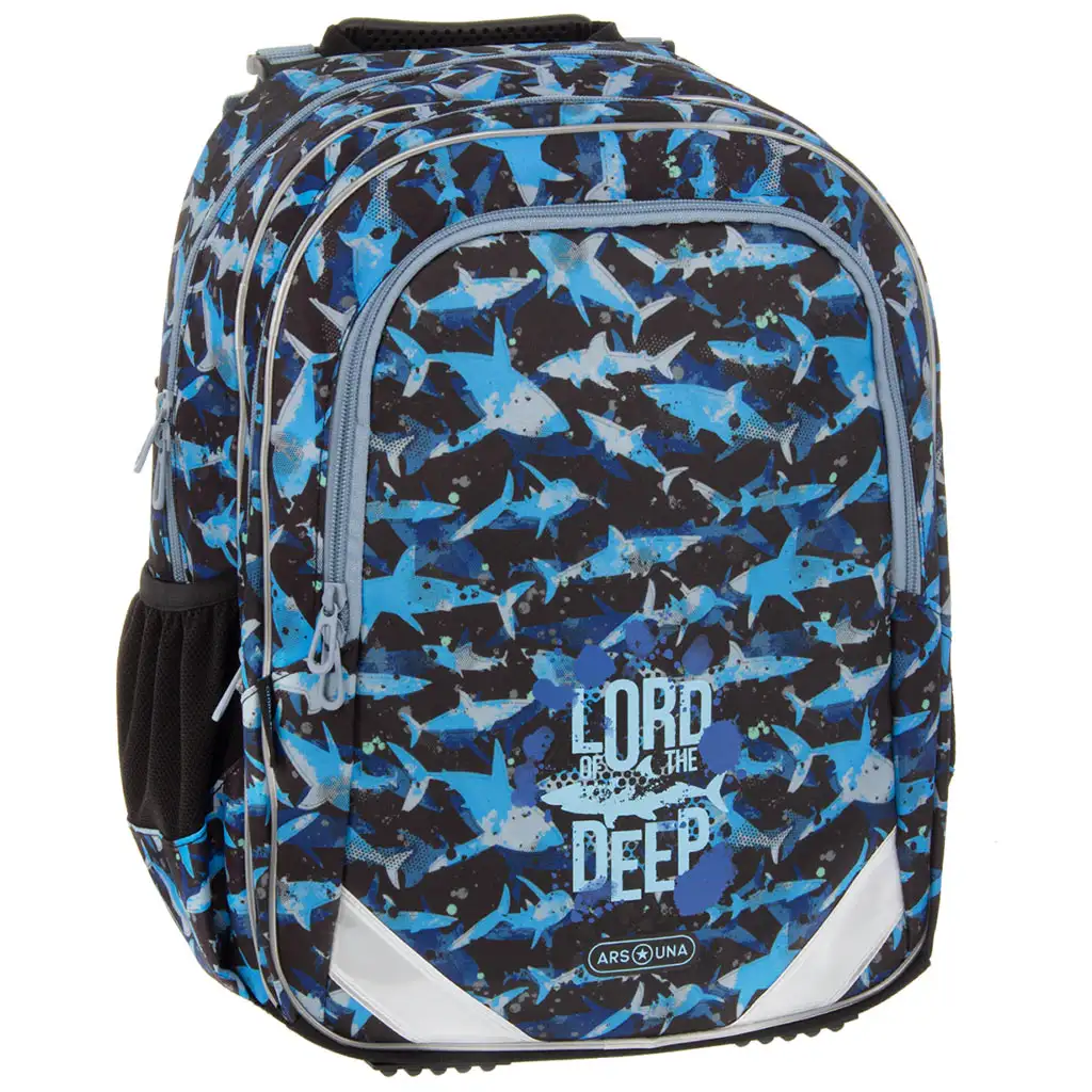 Ars Una: Lord of the Deep ergo-fit abgerundeter Schulranzen, Rucksack 34x40x21cm