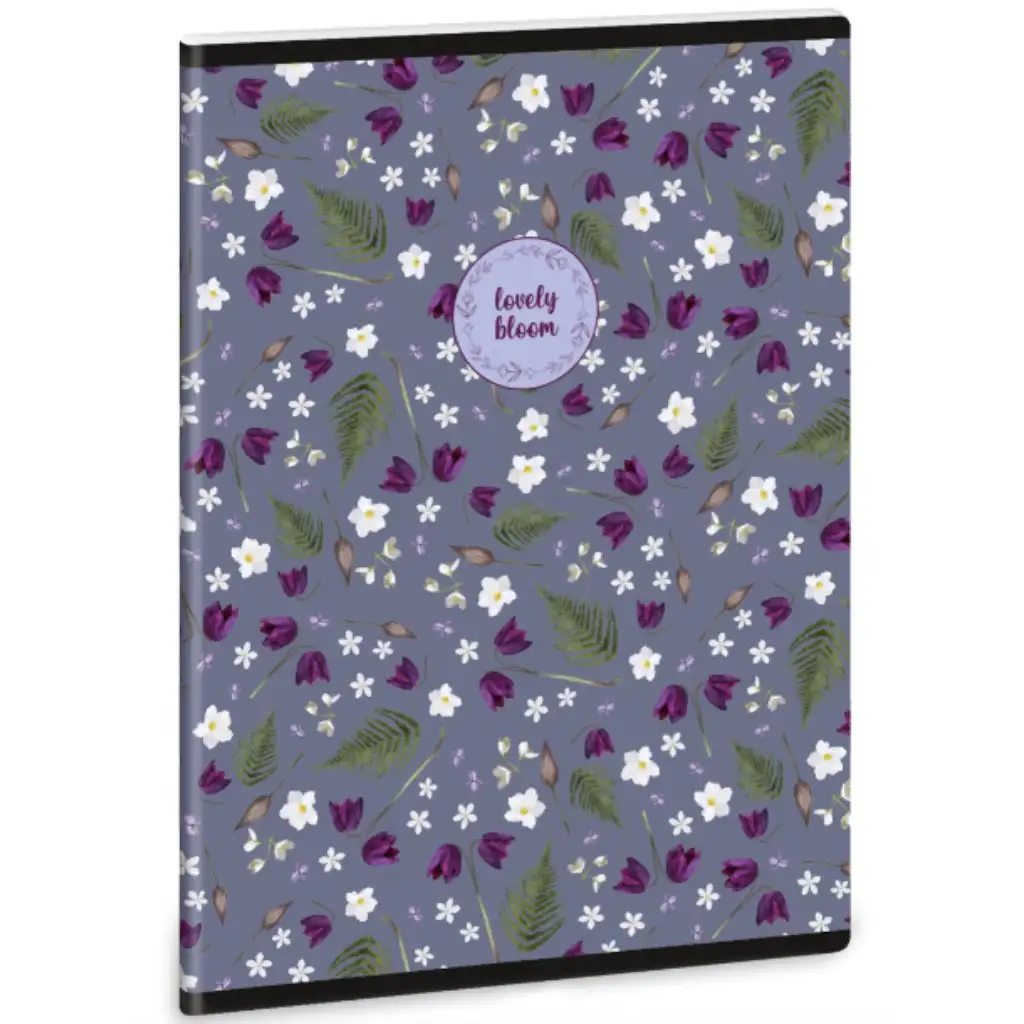 Ars Una Lovely Bloom Bluebells Extra Heft mit Klammer, A/5