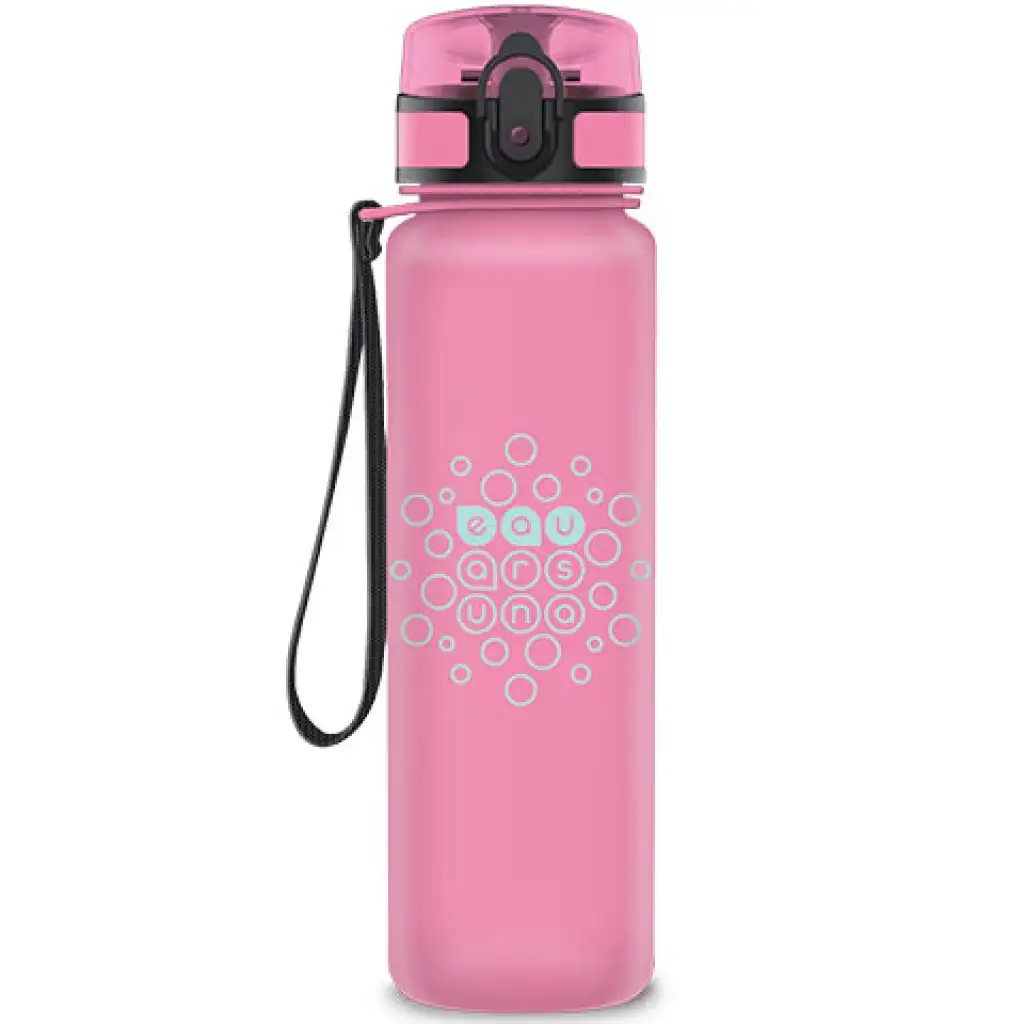 Ars Una: Matt rosa BPA-freie Flasche 600ml