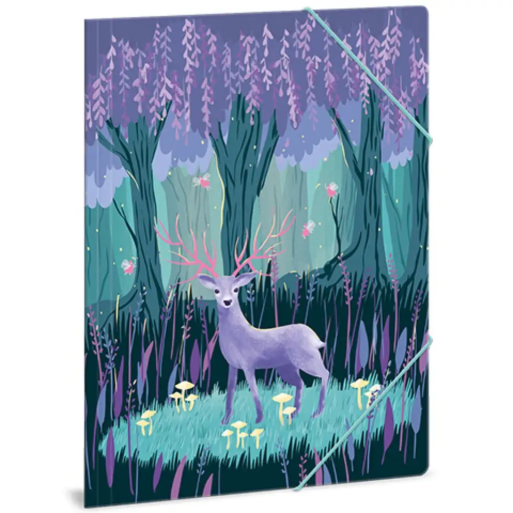 Ars Una: Midnight Wish A/4 Gummibandmappe