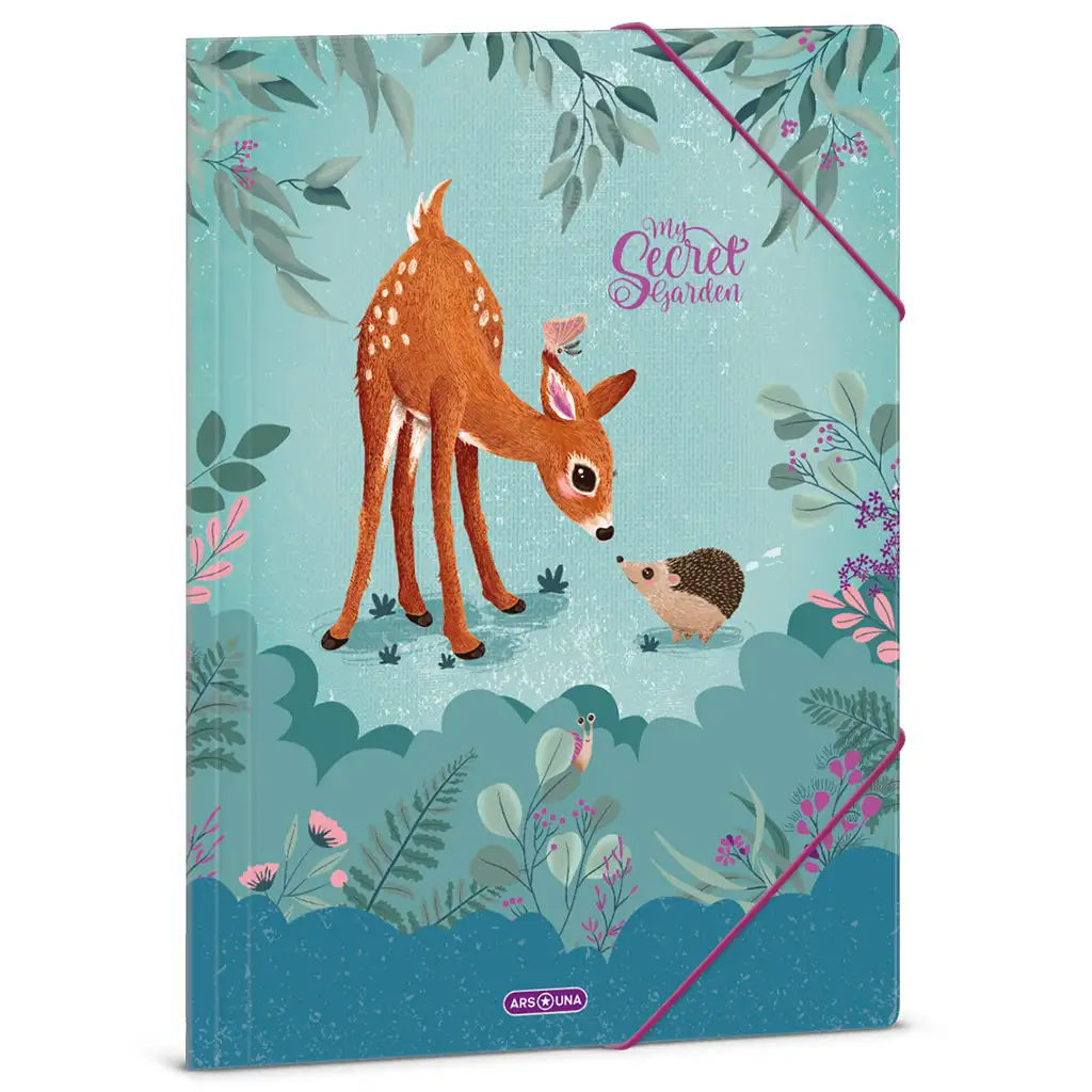 Ars Una: My Secret Garden Rehordner mit Rehmotiv A/4