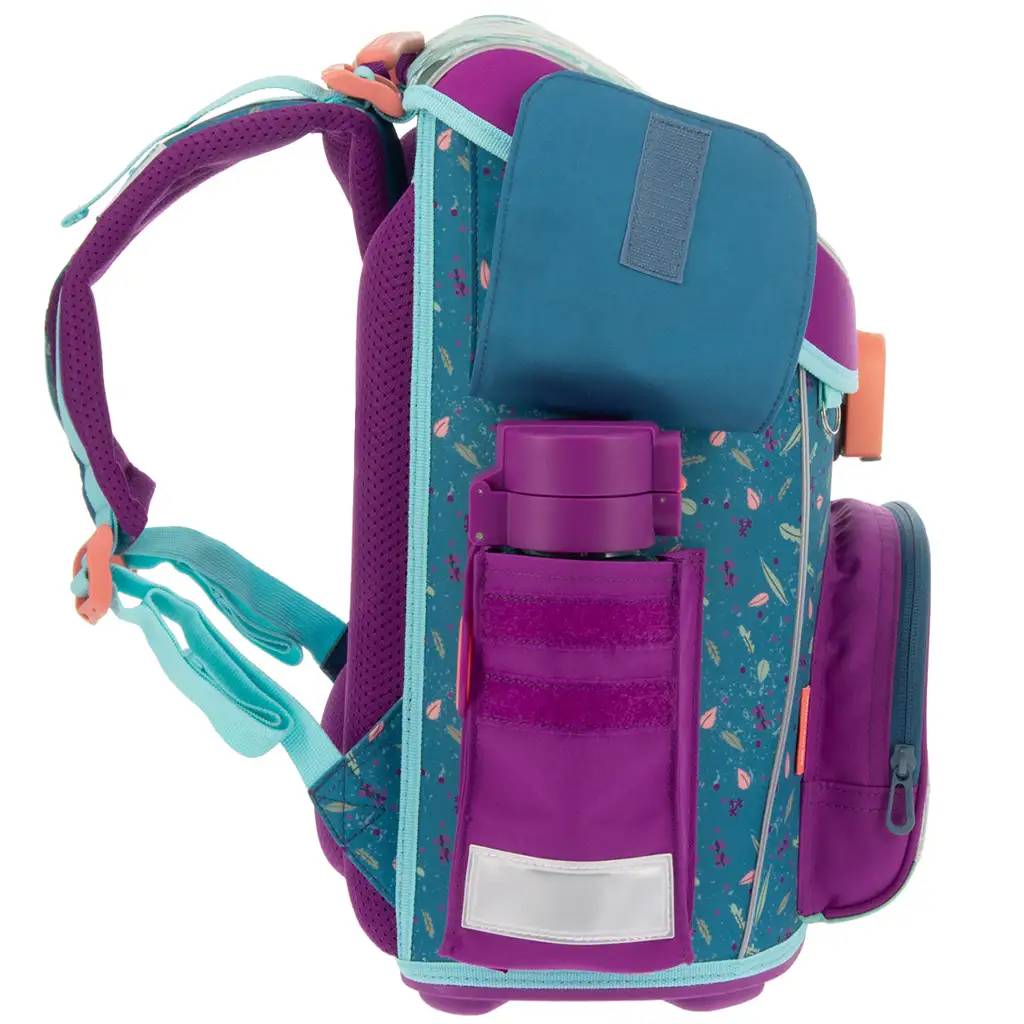 Ars Una: My Secret Garden magnetisch verschließbarer kompakter ergonomischer Schulranzen, Rucksack 33x41x24cm kép 3