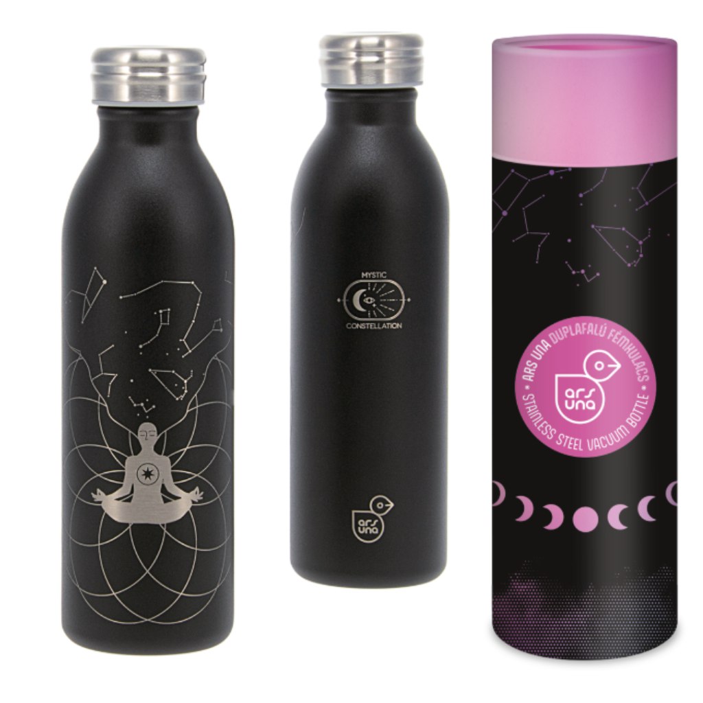 Ars Una Mystic Constellation doppelwandige Metallflasche 600ml