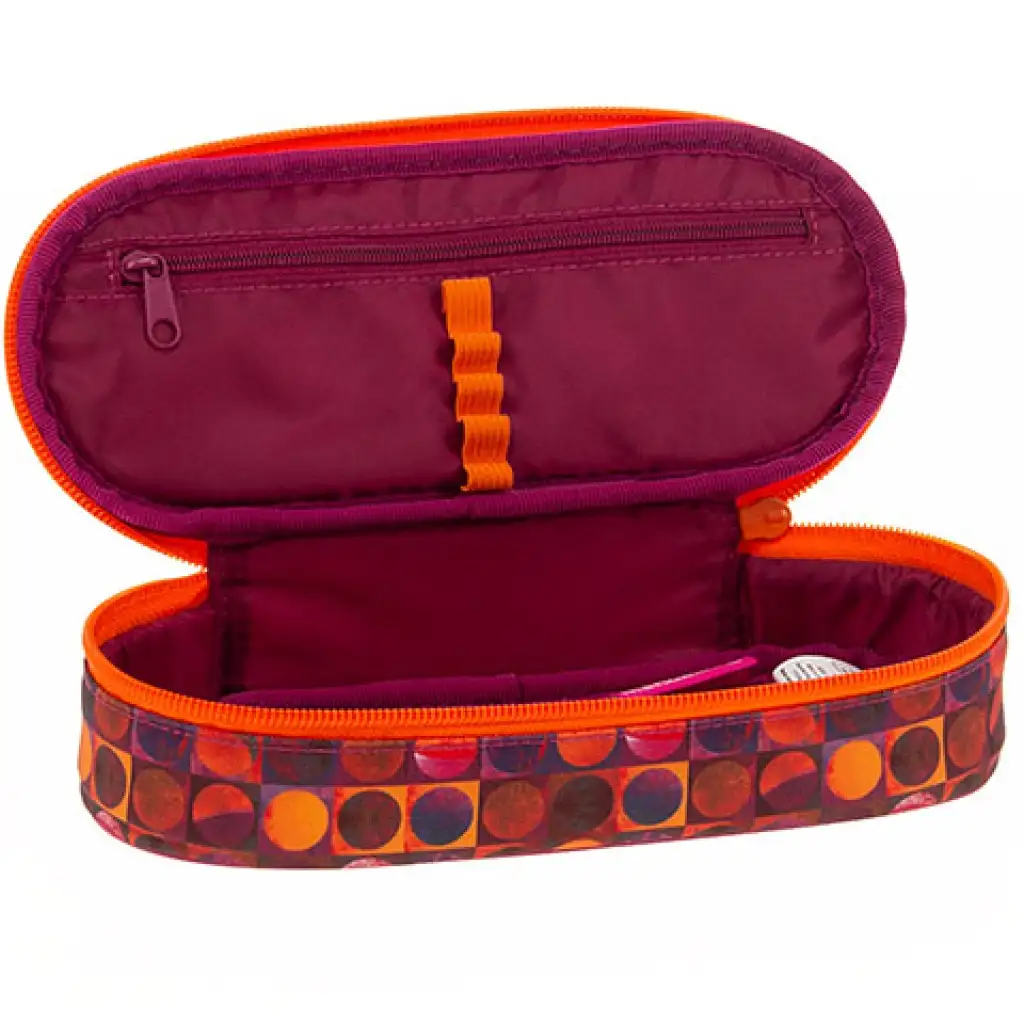 Ars Una: Orange Moon großes Federmäppchen 23x5,5x9cm kép 2