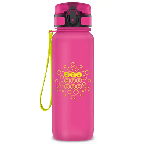 Ars Una: Pinke mattierte Trinkflasche 800 ml