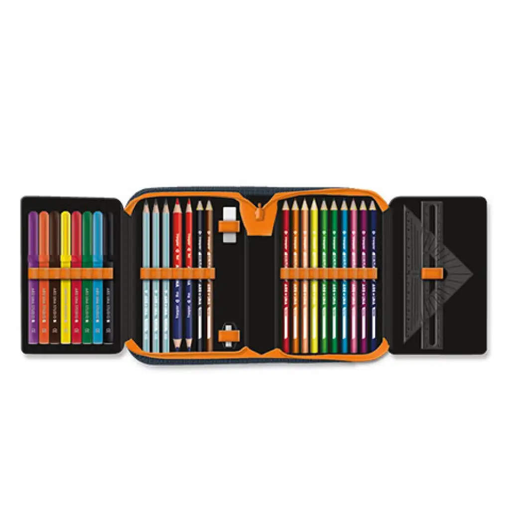 Ars Una: Rollin Mania ausklappbares Federmäppchen 13x19x4cm kép 2