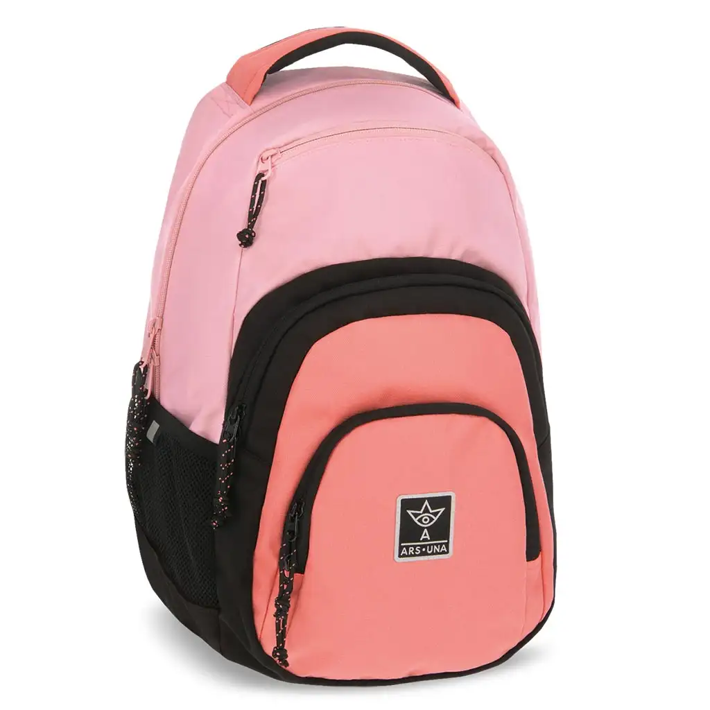 Ars Una: Rose Black AU-2 Schultasche, Rucksack 32x46x22cm
