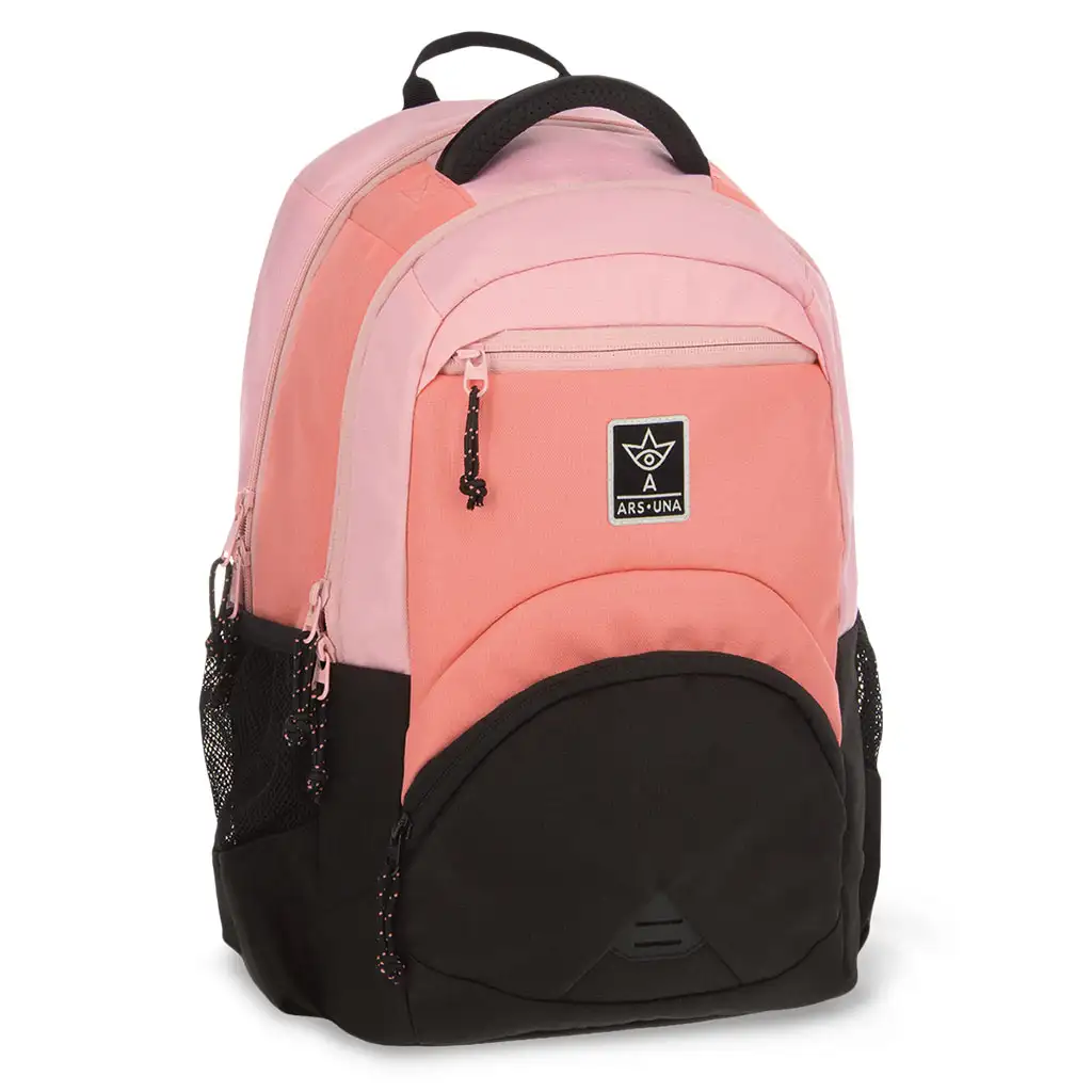 Ars Una: Rose Black ergonomischer Schulrucksack, Rucksack 33x45x24 cm