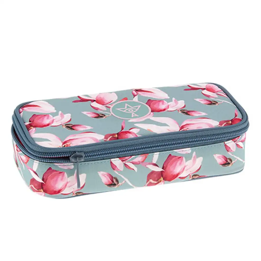 Ars Una: Rosy Magnolia abgerundetes Teenager-Federmäppchen 21cm