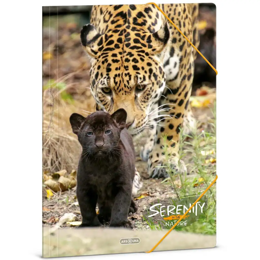 Ars Una: Serenity – Jaguar A4 Gummibandmappe