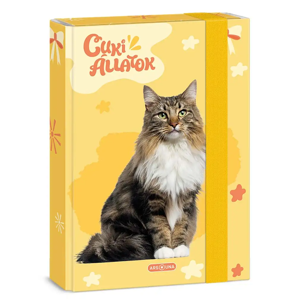 Ars Una: Süßer Norwegische Waldkatze A/5 Heftbox