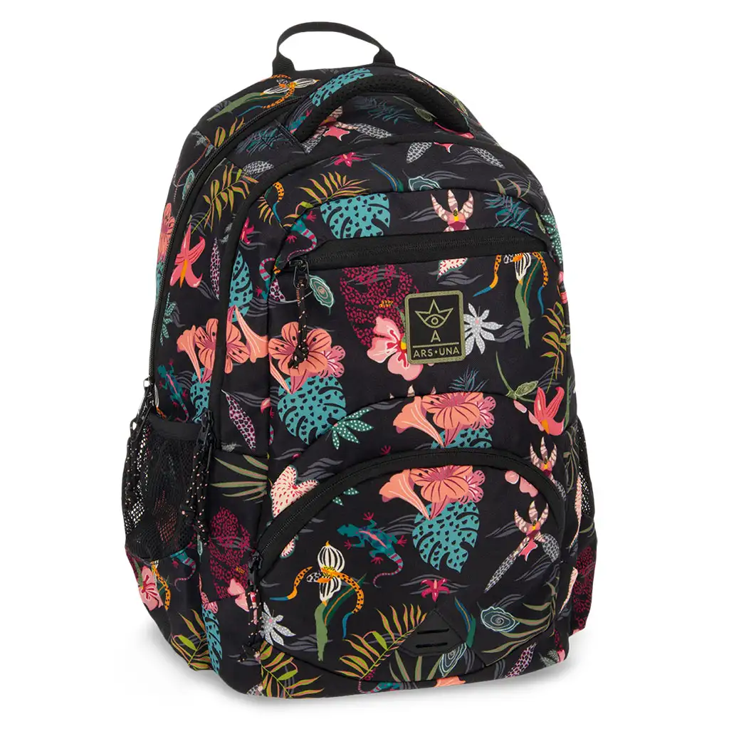 Ars Una: Tahiti ergonomischer Schulranzen, Rucksack 33x45x24 cm