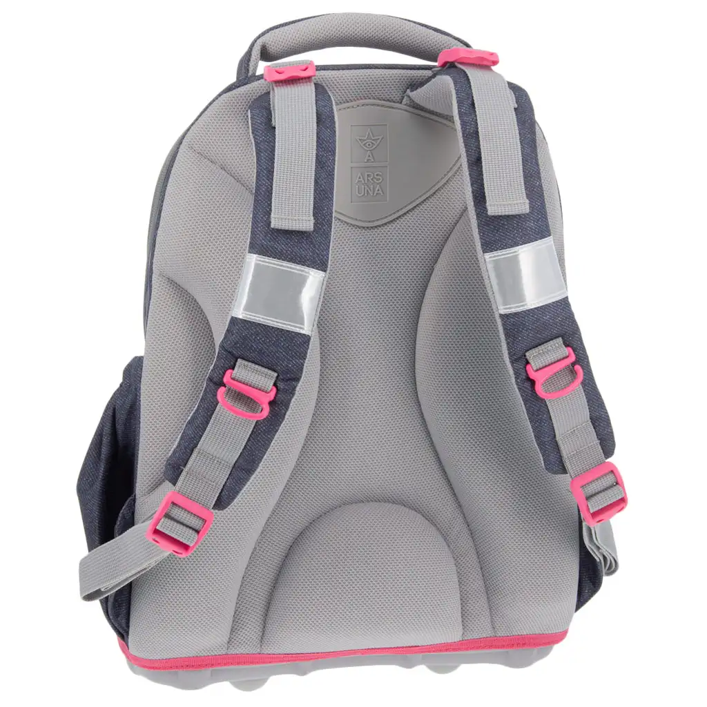 Ars Una: Think-Pink anatomischer Schulranzen, Rucksack 33x42x21cm kép 3