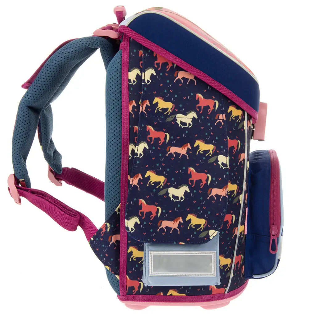 Ars Una: Wild and Free kompakter ergonomischer Schulranzen mit Magnetverschluss, Rucksack 33x41x24cm kép 3