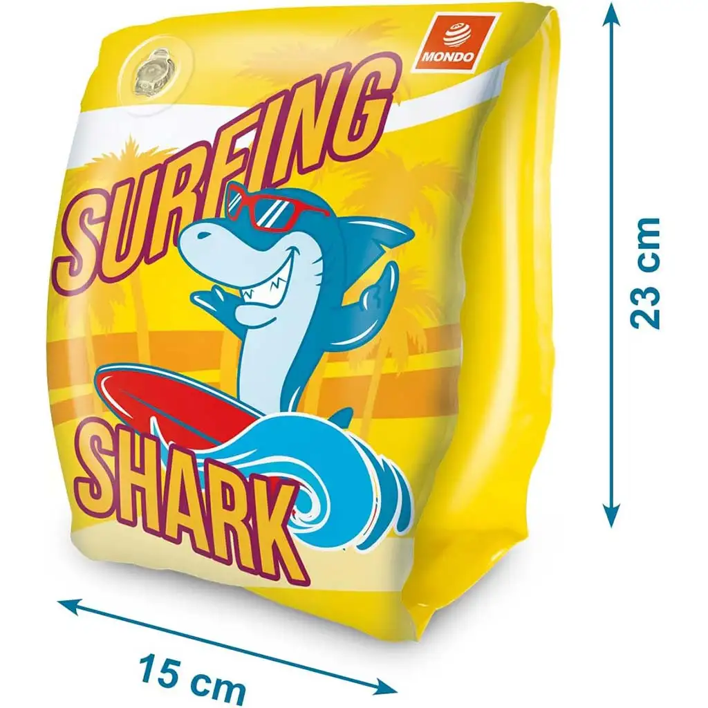 Aufblasbare Schwimmflügel mit Haifischmuster - Mondo Toys kép 2