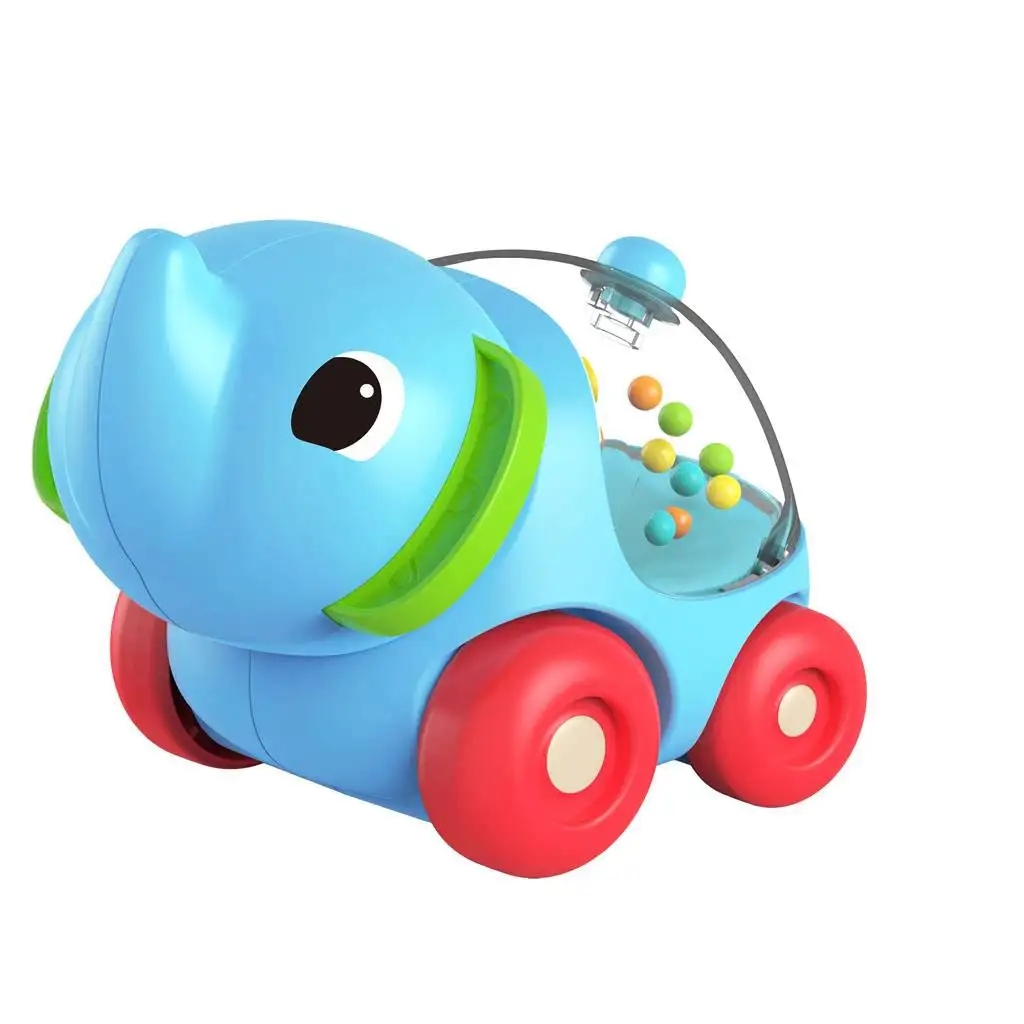 Auto mit rollendem Elefanten kép 2