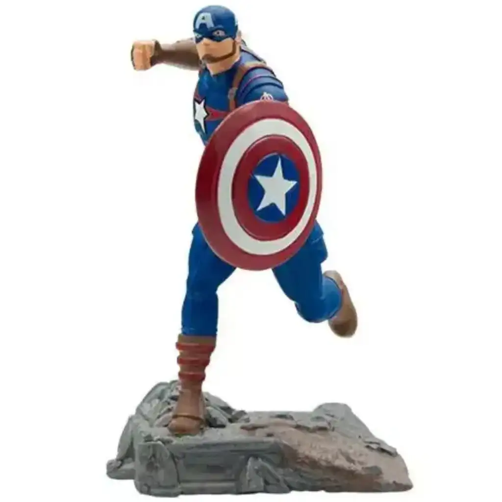 Avengers Captain America 11 cm Spielfigur mit Sockel – Bullyland