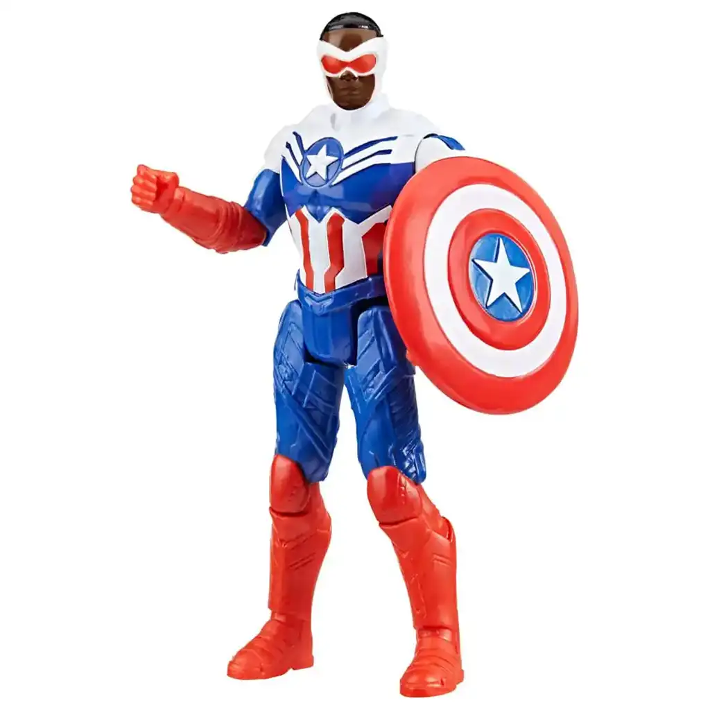 Avengers: Captain America Figur 10cm (Sam Wilson x Falcon Erscheinung) - Hasbro kép 2