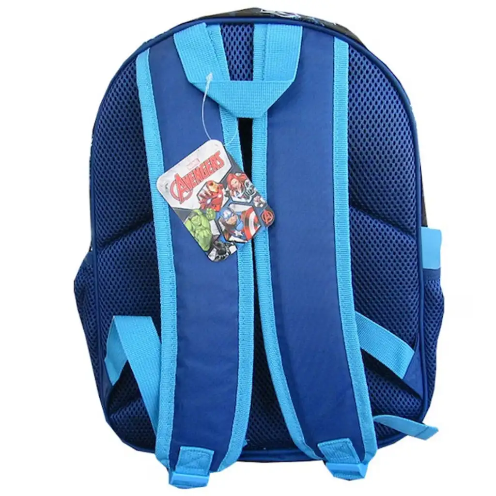 Avengers blauer Schulranzen, Rucksack 37x28x13cm kép 2