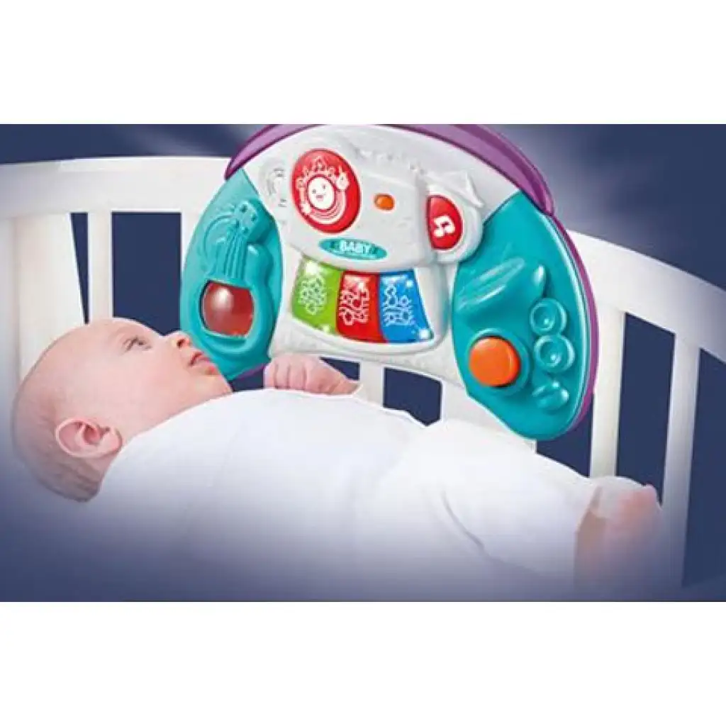 Baby-Klavier zum Aufhängen am Kinderbett kép 2
