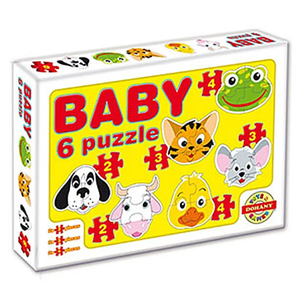 Baby Puzzle Haustiere - D-Toys