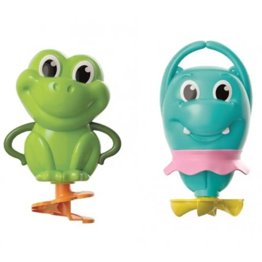 Baby lustiger Frosch Freunde Badespielzeug - Clementoni kép 3
