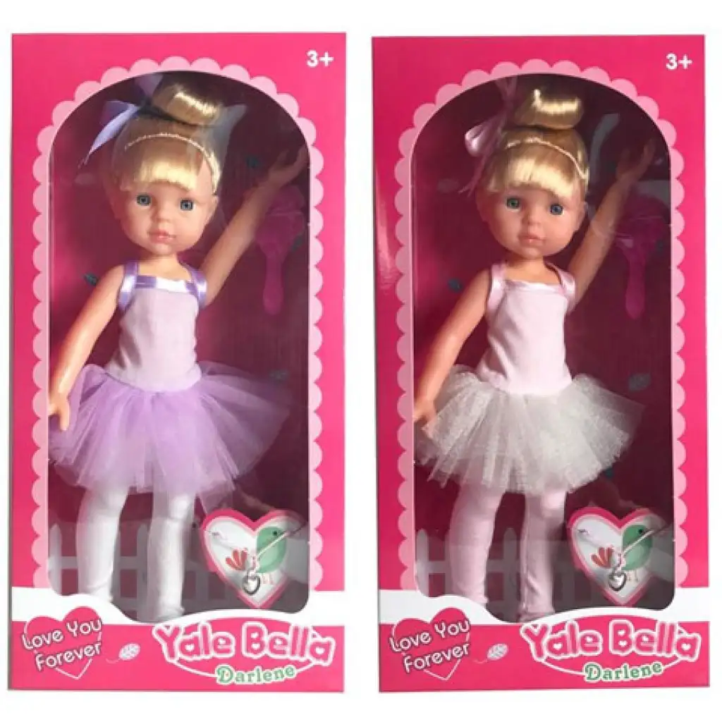 Ballerina-Puppe in zwei Varianten mit Zubehör