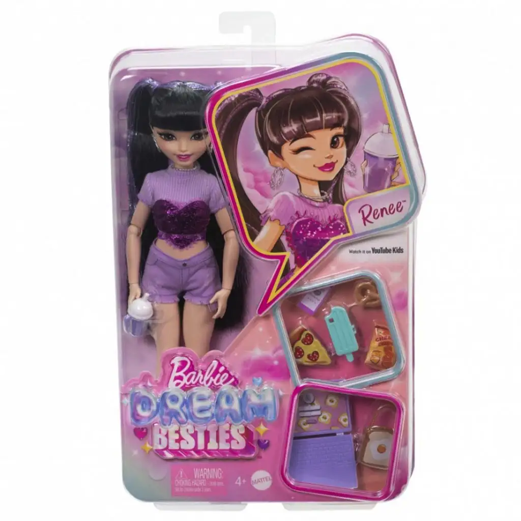 Barbie Dream Besties Renee Puppe - Mattel
