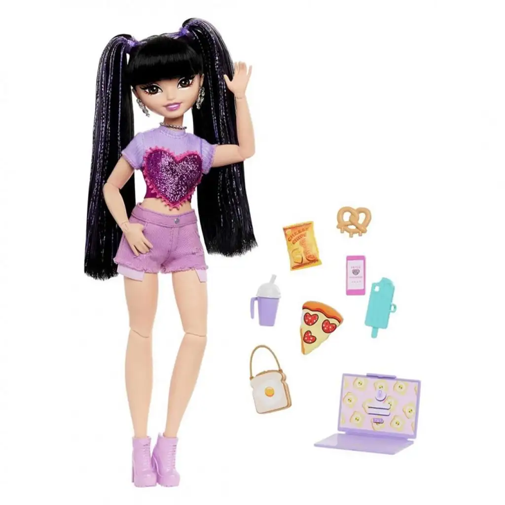 Barbie Dream Besties Renee Puppe - Mattel kép 3
