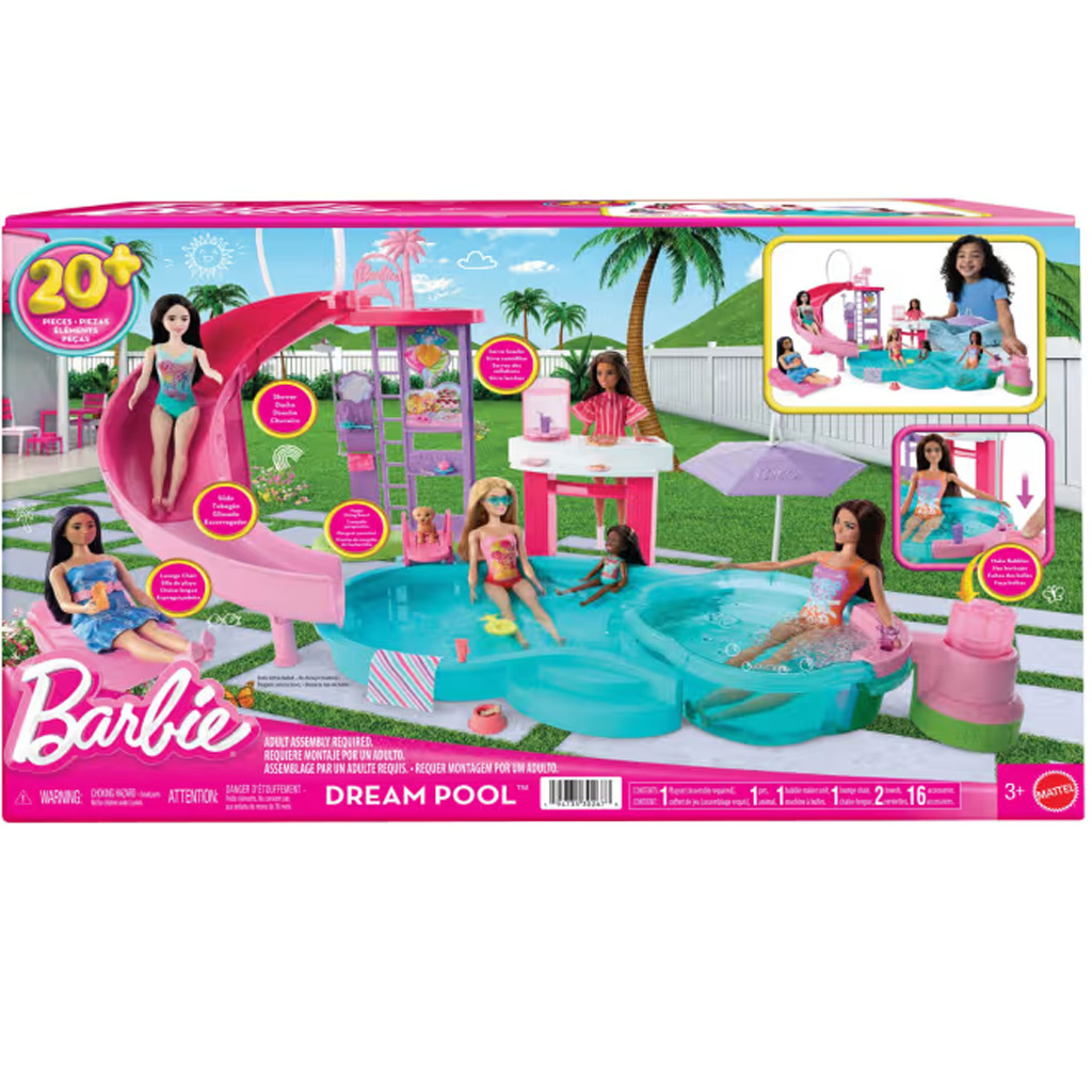 Barbie: Dream Pool Poolparty Spielset - Mattel