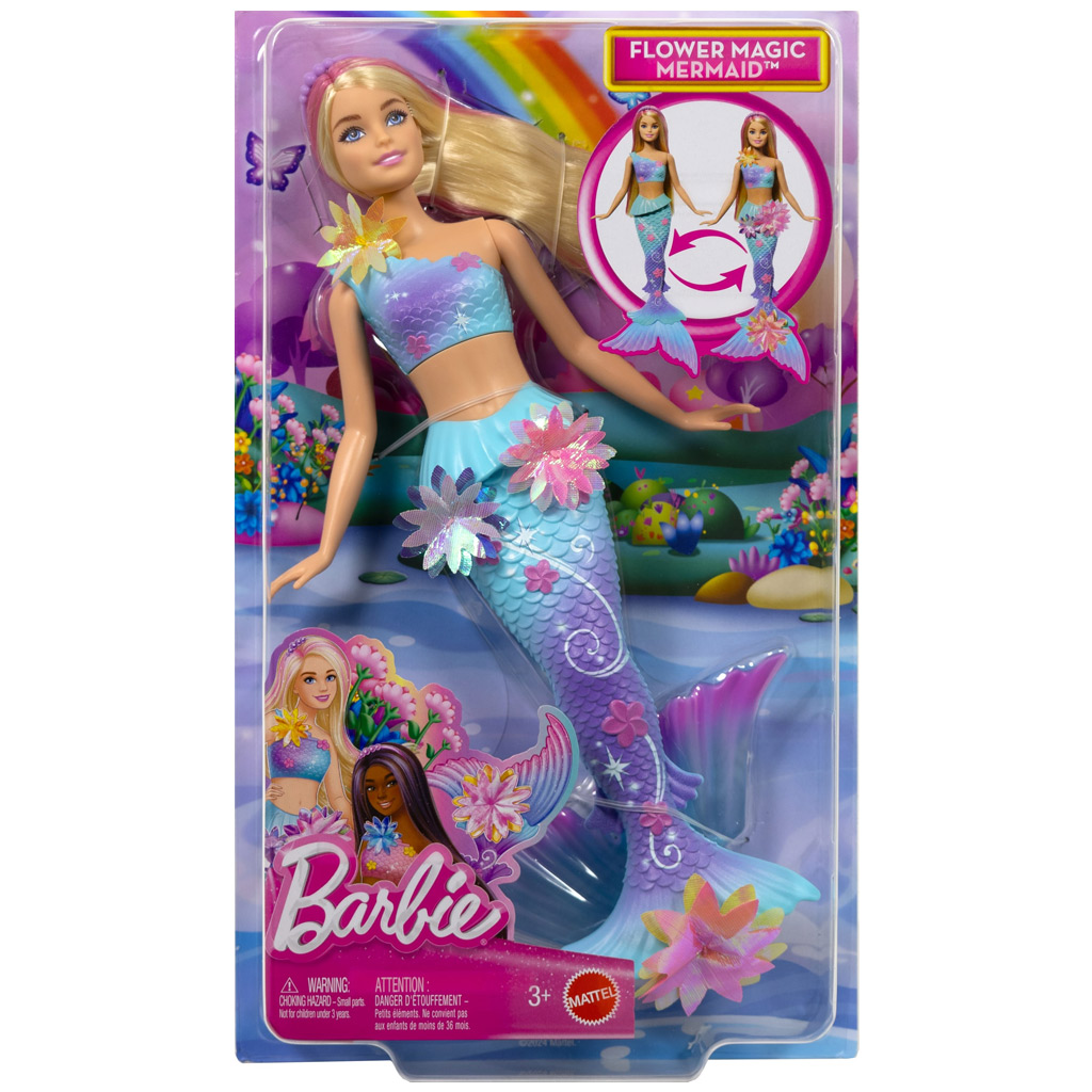 Barbie Dreamtopia: Blumenzauber Meerjungfrau Puppe – Mattel