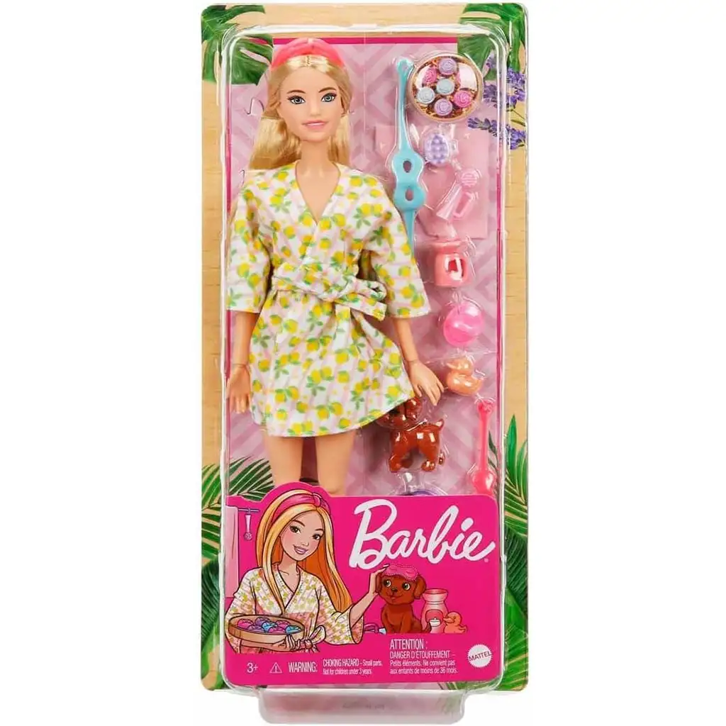 Barbie: Entspannung und Erholung mit dem kleinen Hund - Mattel