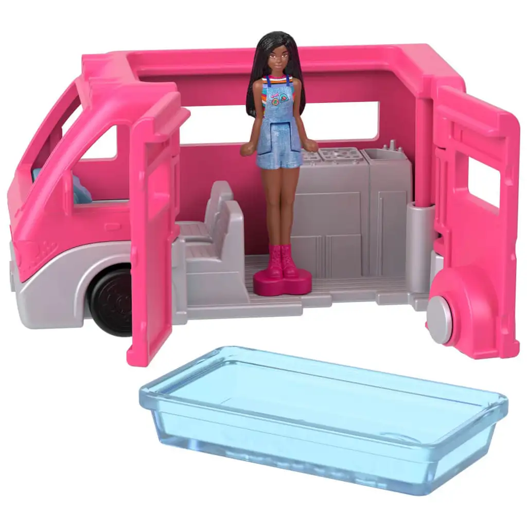 Barbie: Mini BarbieLand Fahrzeuge - Traum-Wohnmobil-Set - Mattel kép 4