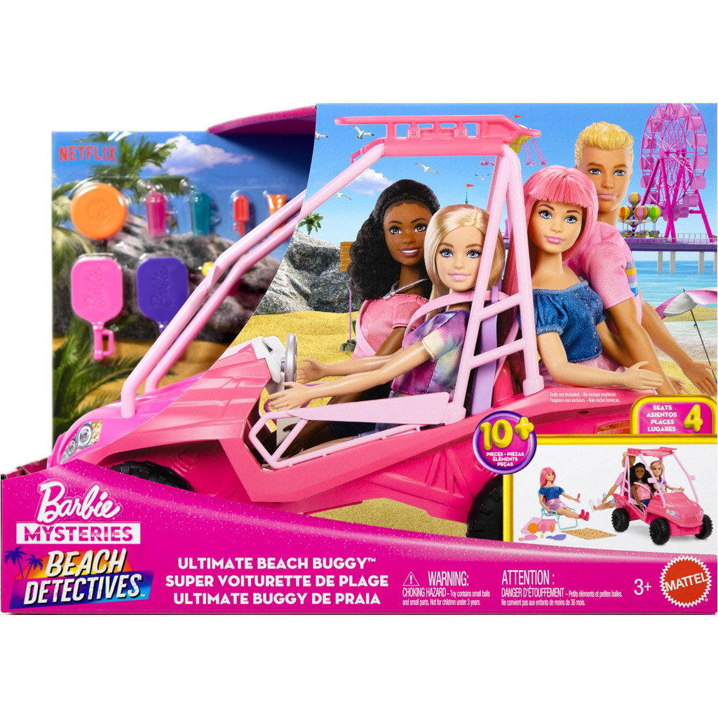 Barbie Mysteries: Stranddetektive Strandfahrzeug - Mattel