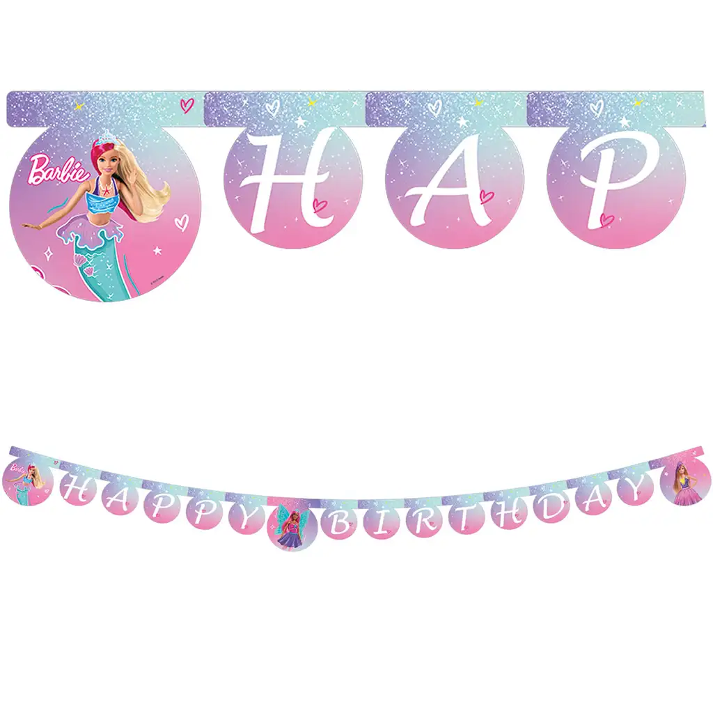 Barbie-Party-Banner