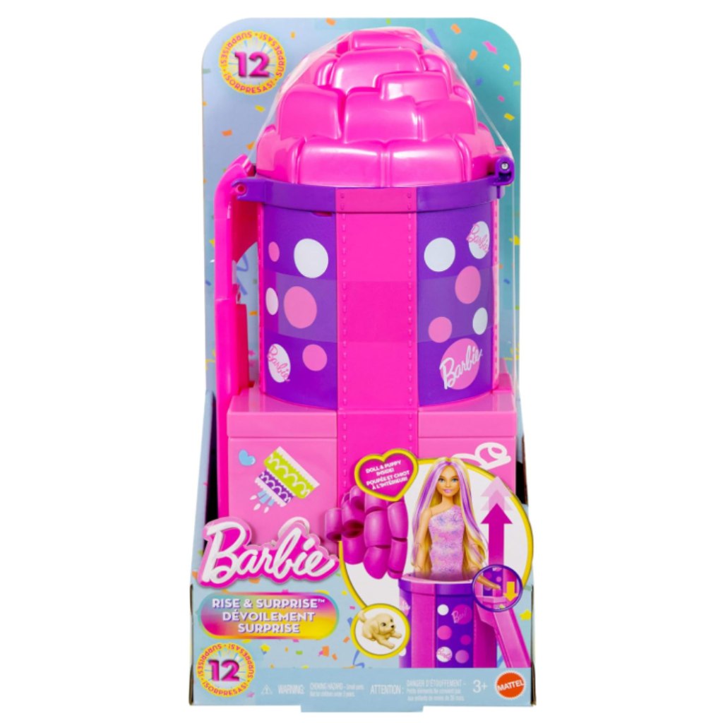 Barbie Party Reveal Überraschungs-Set mit Rutsche – Mattel