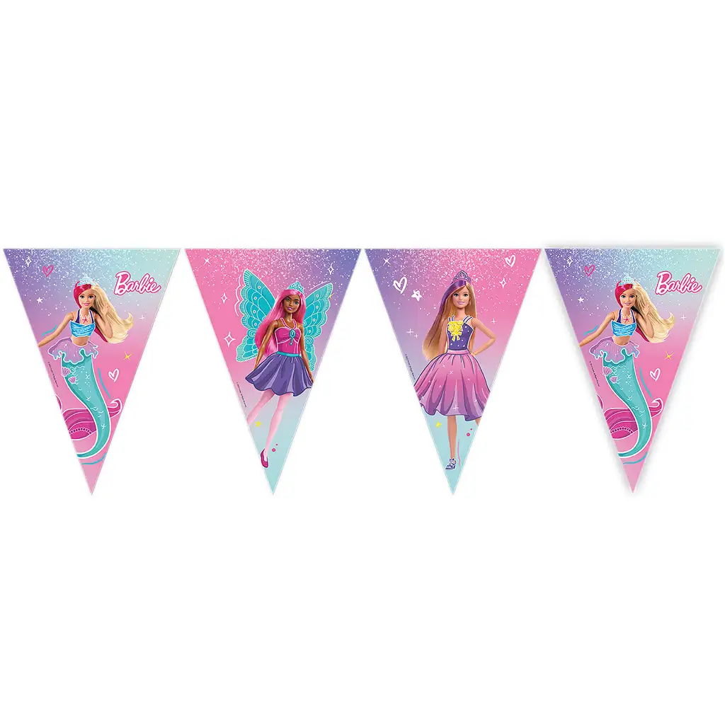 Barbie-Party-Wimpelkette