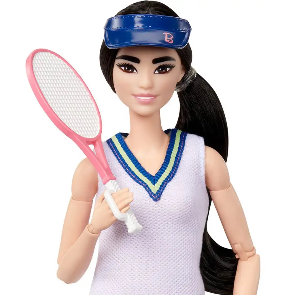 Barbie Sportlerpuppen - Tennisspielerin - Mattel kép 2