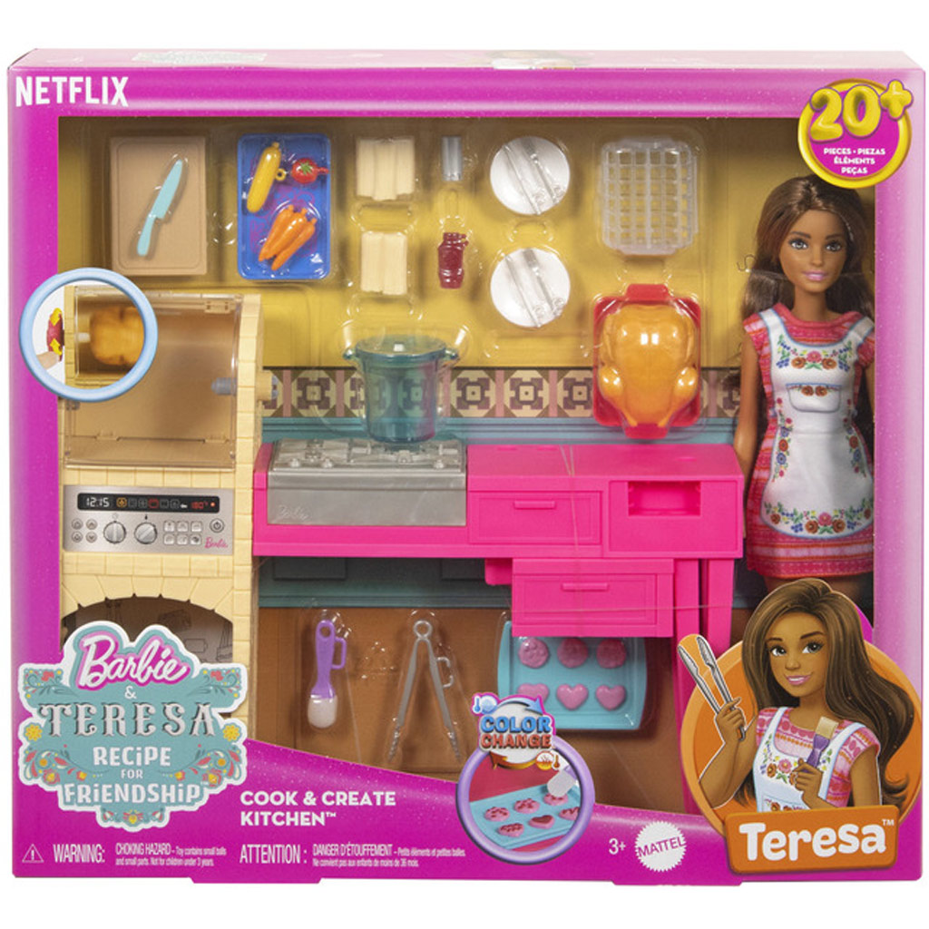 Barbie und Teresa: Traumküchen-Spielset – Mattel