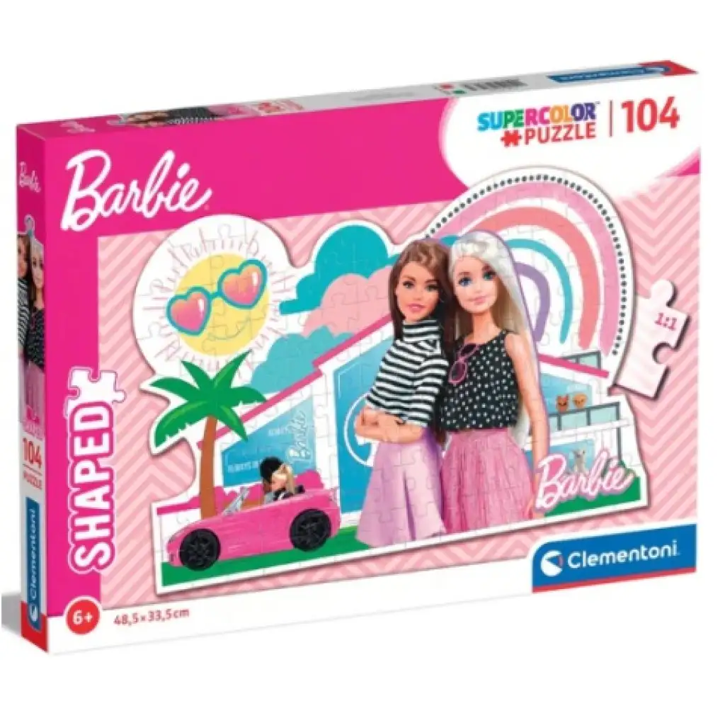 Barbies Ferienhaus Supercolor 104-teiliges Puzzle - Clementoni