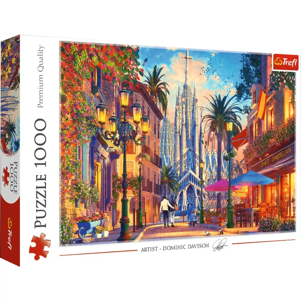 Barcelona 1000-teiliges Premium-Puzzle - Trefl