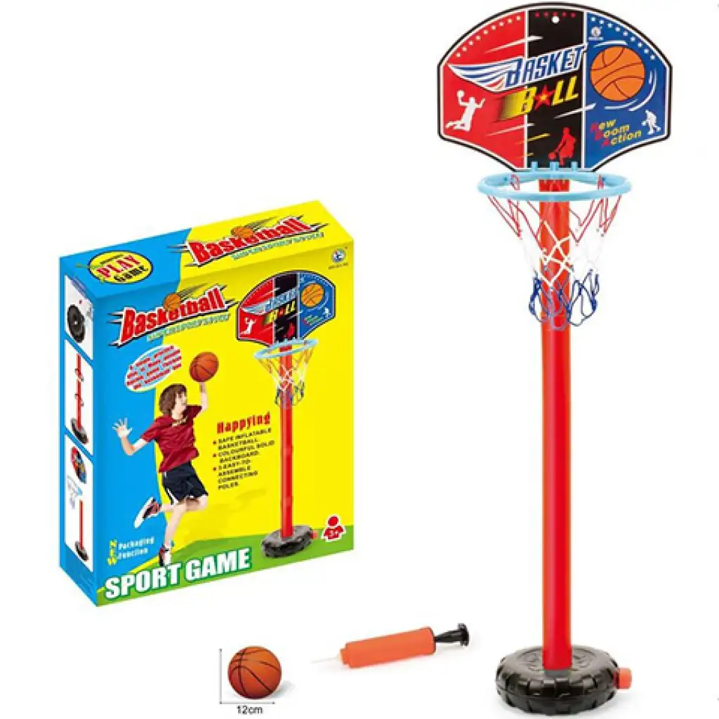 Basketballständer-Set mit Ball 110cm kép 1