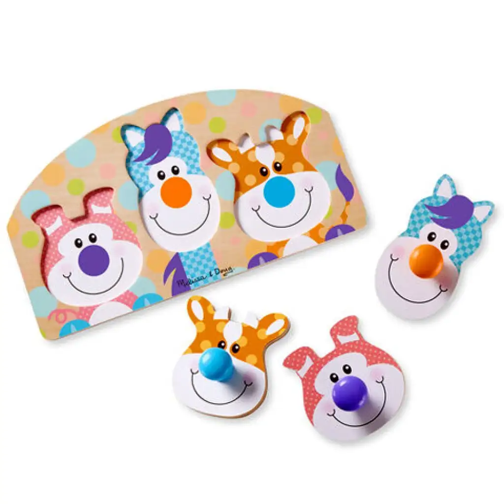 Bauernhof-Riesenformpuzzle - Melissa & Doug kép 2