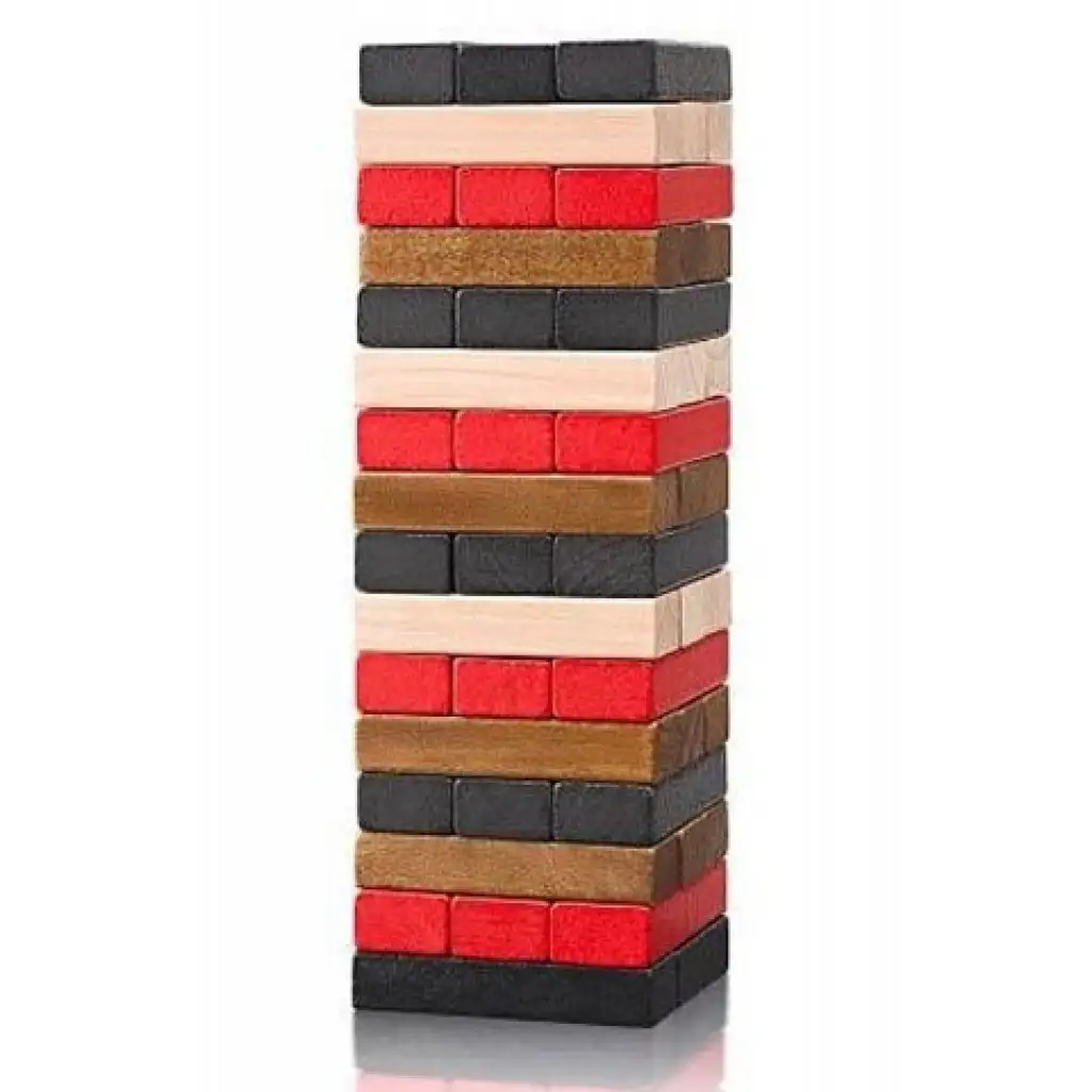 Beliebtes Turmbauspiel Jenga - Woodyland