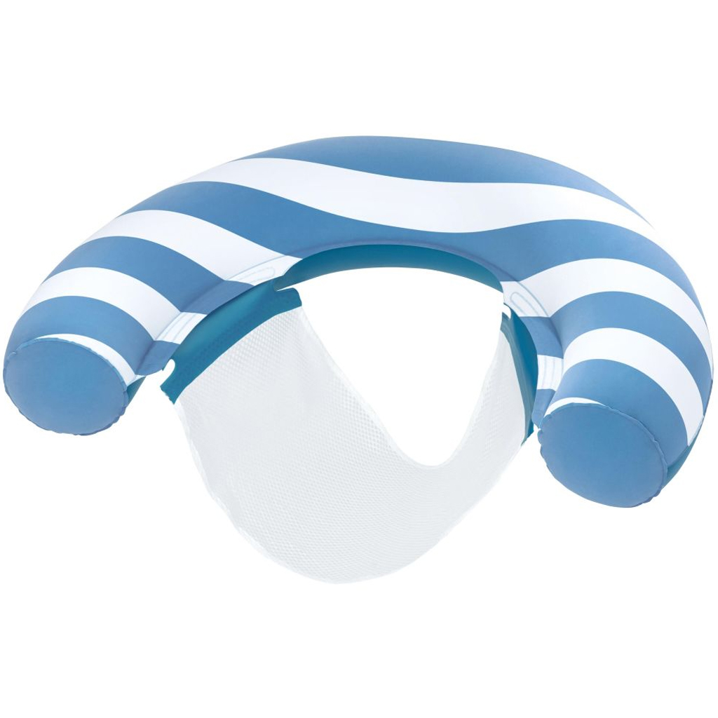 Bestway: Comfort Plush gestreifter aufblasbarer Schwimmsessel 119 cm