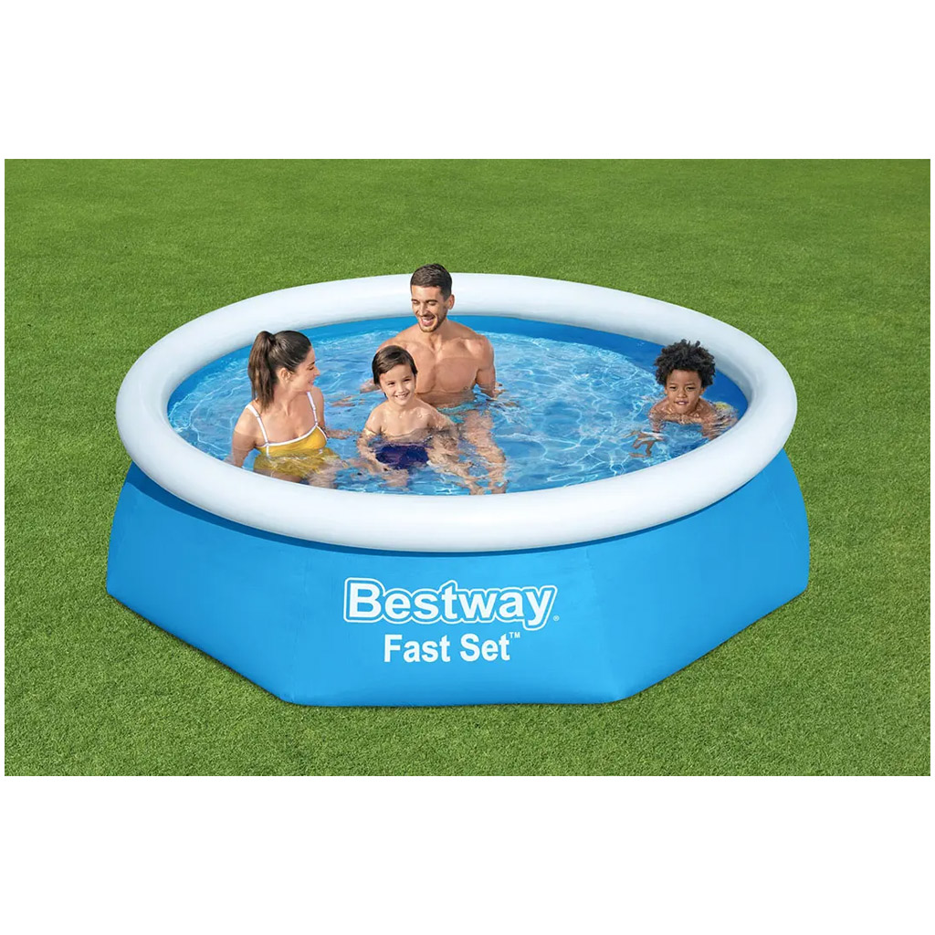 Bestway: Fast Set aufblasbares Pool mit 244x61 cm kép 2