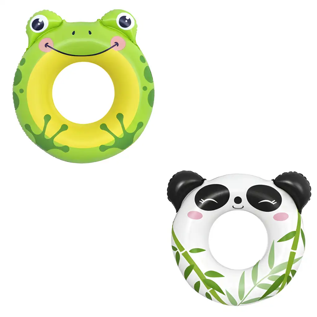 Bestway: Fröhlicher Panda oder Frosch Schwimmring 1 Stk