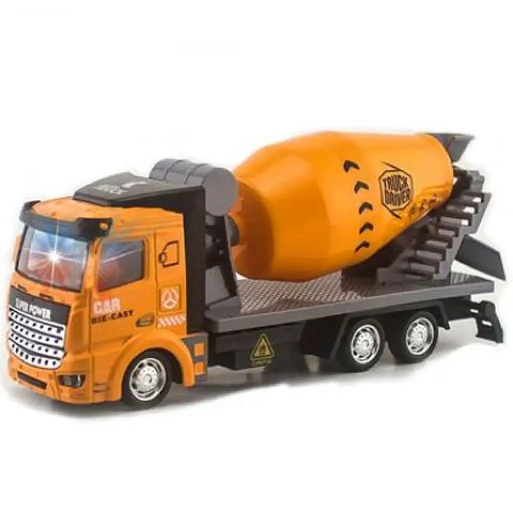 Betonmischer-Auto mit Rückziehantrieb, Licht und Sound 1/48 kép 1
