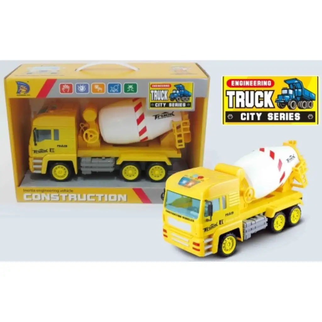 Betonmischer-LKW-Modell mit Licht 27cm